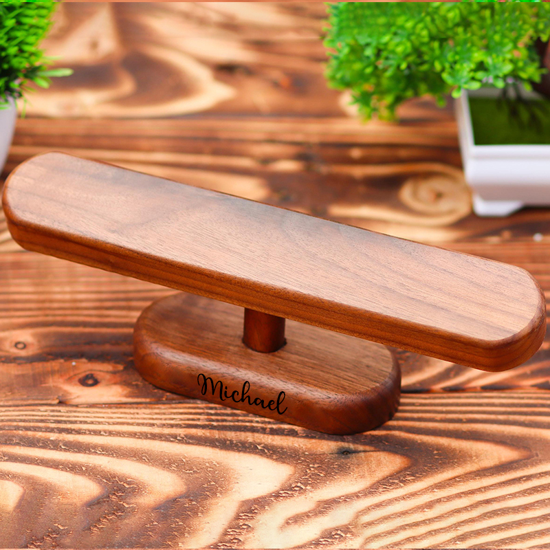 Personalized Engraved Handmade Wood Watch Holder Stand for Unique & Love | JNSDec177