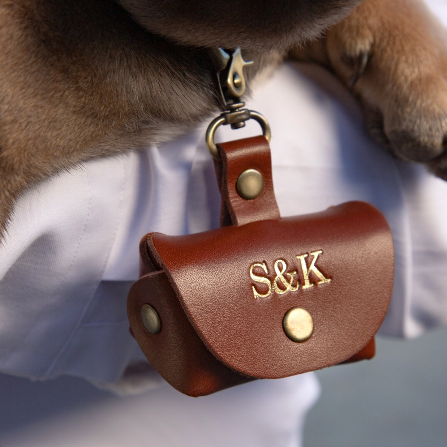 Personalized Pet proposal ring pouch for Unique & Love | JNSBag21