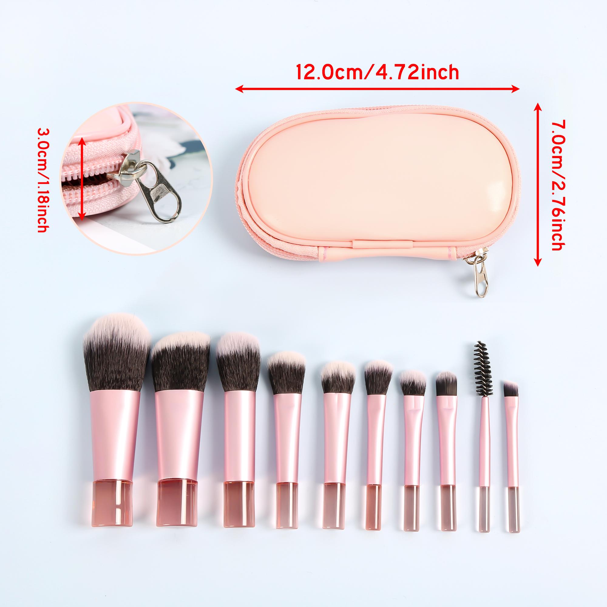Personalized Portable Cosmetic Brushes Set for Unique & Love | JNSBag114