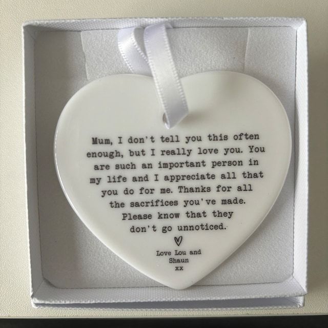  Personalized Mum Ceramic Keepsake for Unique & Love | JNSDec53