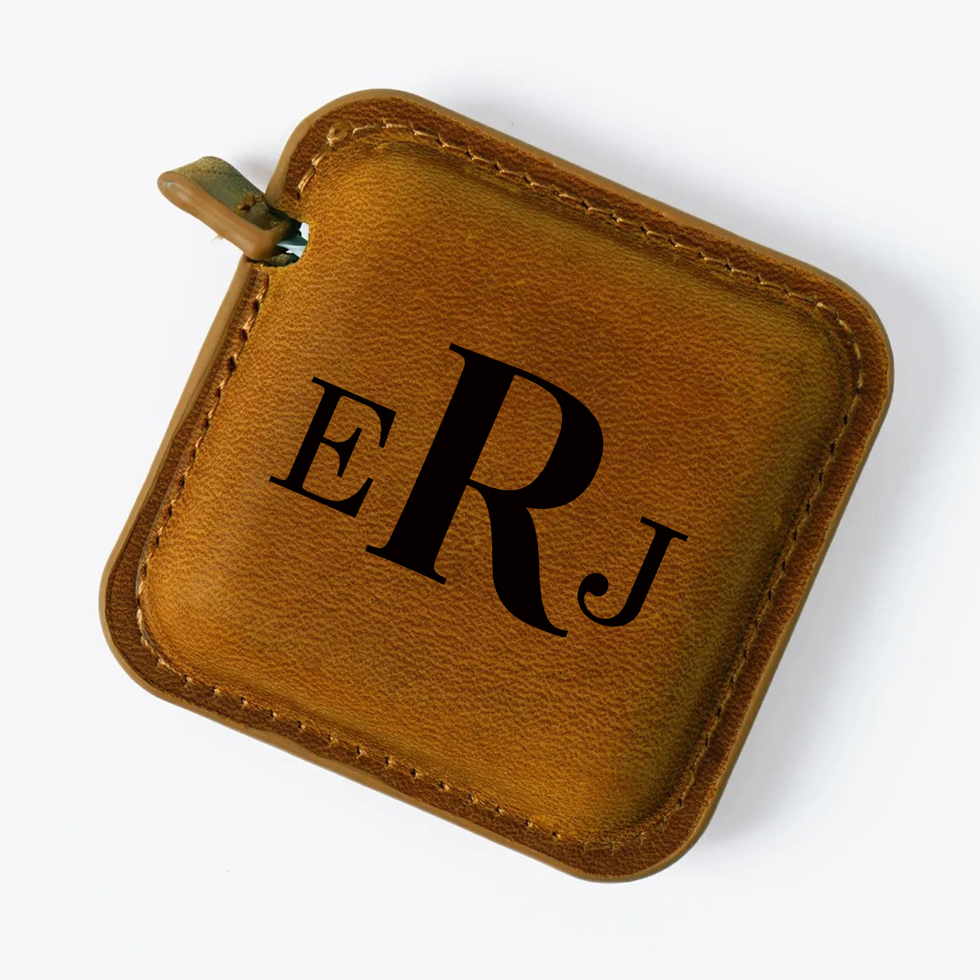 Personalized Monogram Leather Measuring Tape for Unique & Love | JNSTool21