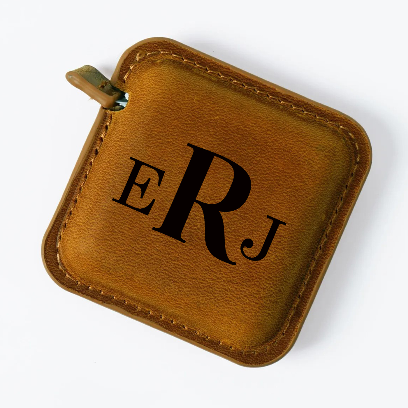 Personalized Monogram Leather Measuring Tape for Unique & Love | JNSTool21