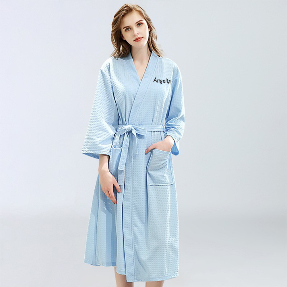Personalized Monogrammed Waffle Robe for Unique & Love | JNSCloth26