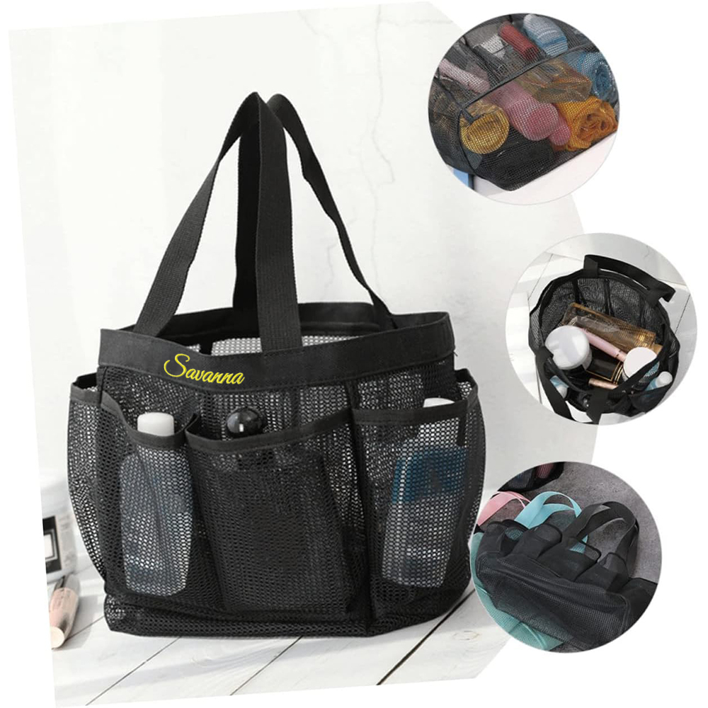 Personalized Embroidered Mesh Beach Bag | JNSBag51