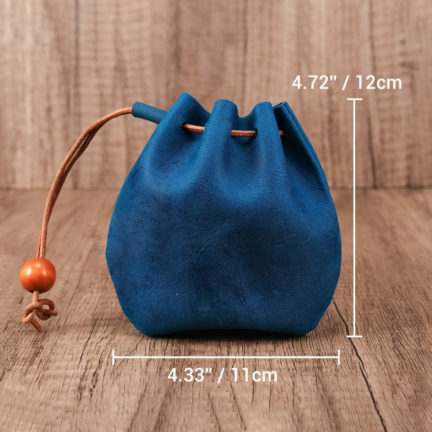 Personalized Leather Engraved Storage Bag | JNSBag65