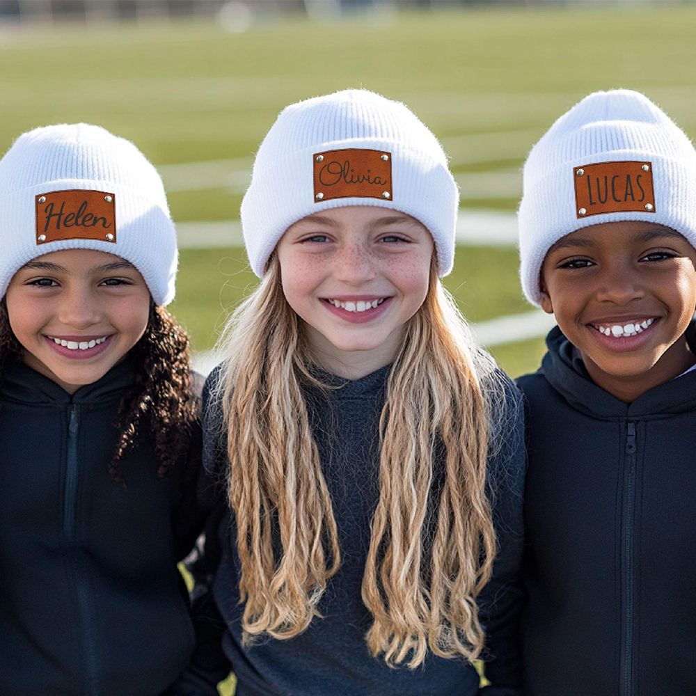 Personalized Name Knitted Unisex Winter Hat for Adult | JNSHat08