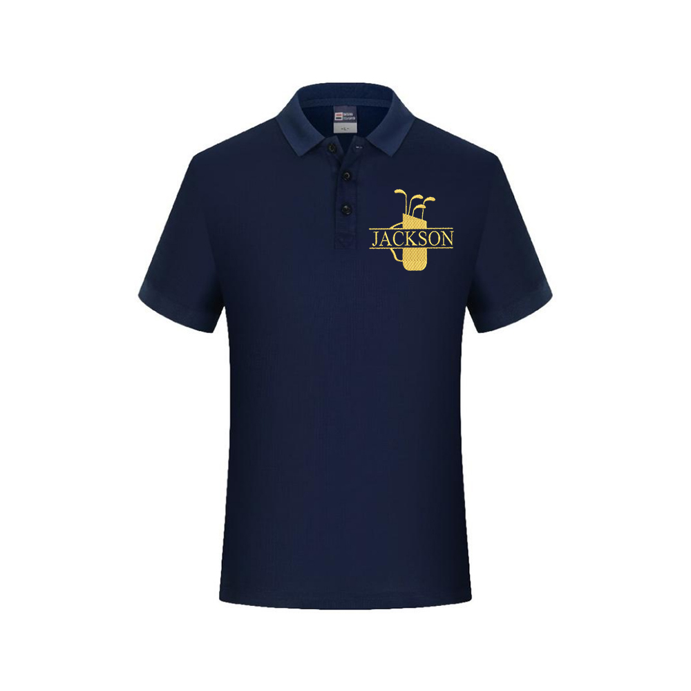 Personalized Monogram Embroidered Golf Polo Shirt | JNSCloth37