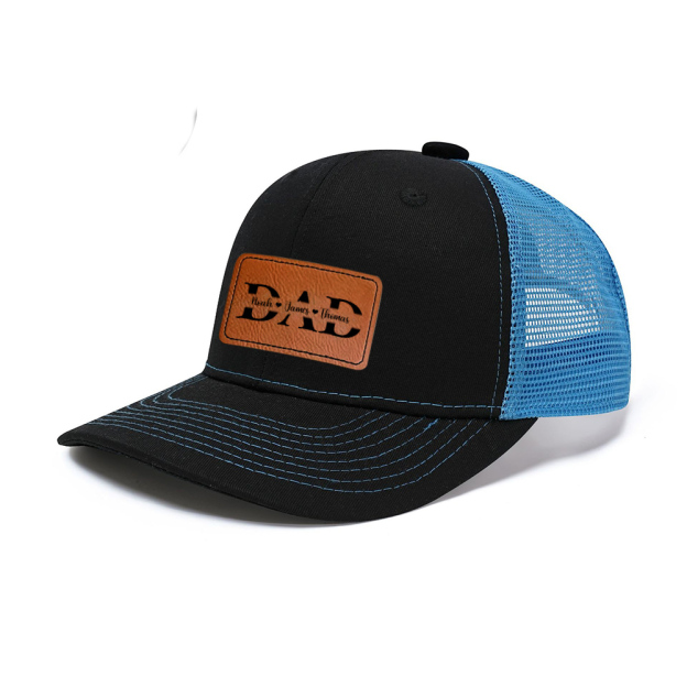 Personalized DAD Hat with Kids Names for Unique & Love | JNSHat09