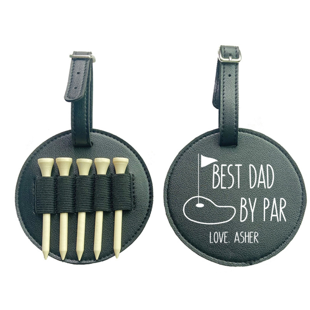 Personalized Golf Tee & Holder Tag for Unique & Love | JNSBag28