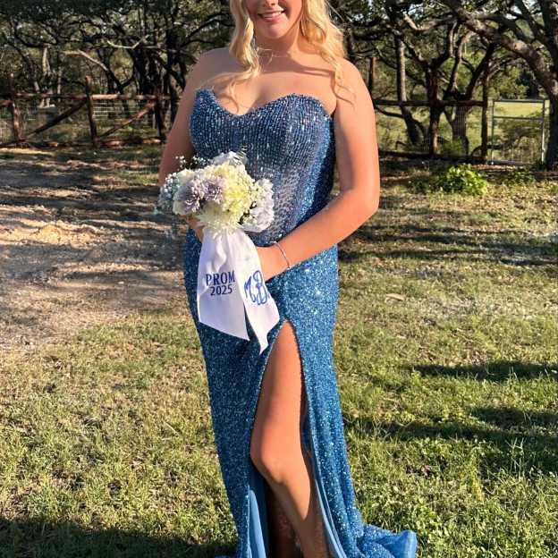 Personalized Monogram Embroidered Prom Couple Bouquet Sash for Unique & Love | JNSDec208