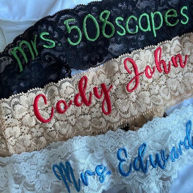 Personalized Wedding Lace thong for Unique & Love | JNSCloth21