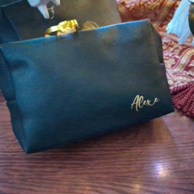Personalized Name Makeup Bag for Unique & Love | JNSBag32