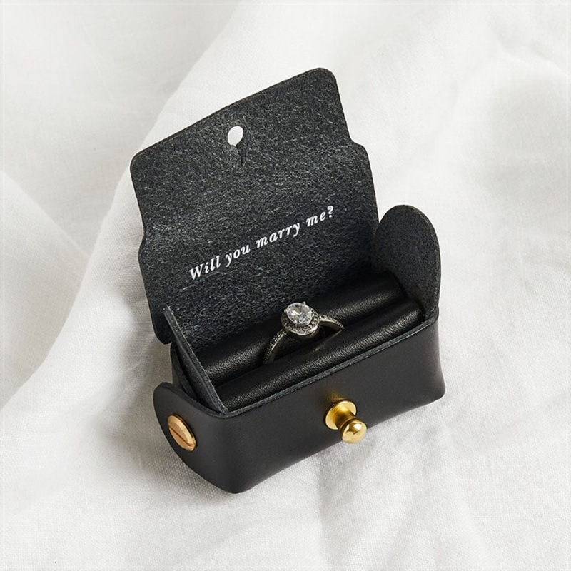 Personalized Pet proposal ring pouch for Unique & Love | JNSBag21