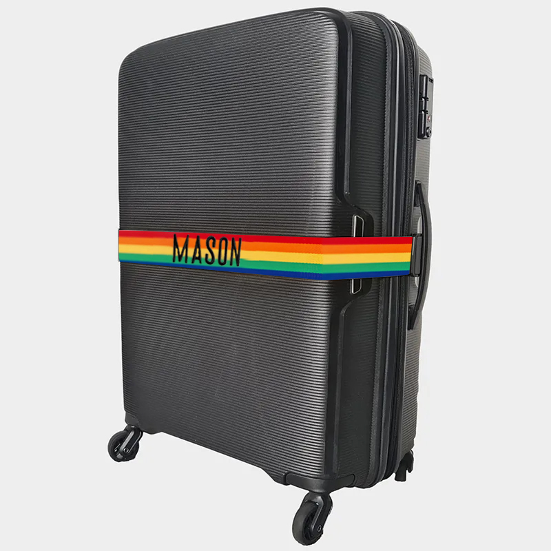 Personalized Name Embroidery Luggage Strap Belt | JNSDec145