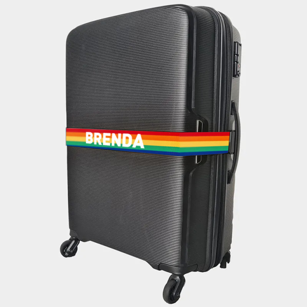 Personalized Name Luggage Strap Belt | JNSBag53