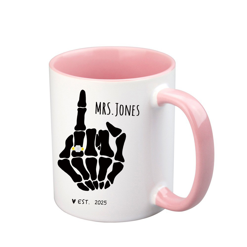 Personalized Funny Mr And Mrs Mug for Unique & Love | JNSDec159