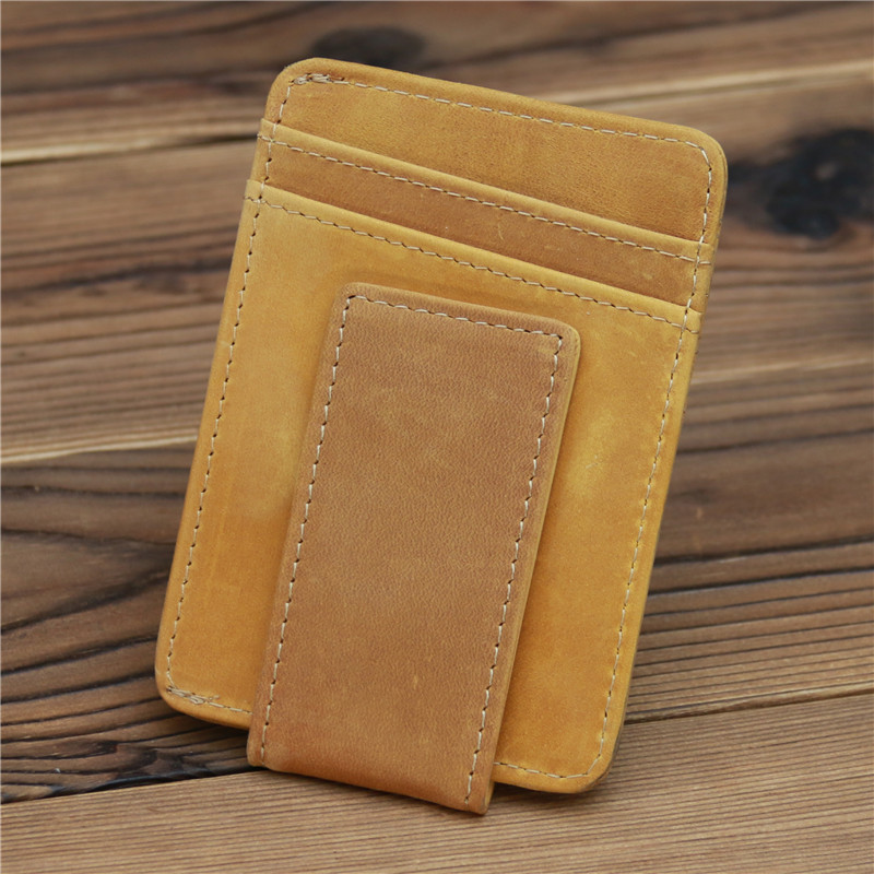 Personalized Leather Magnetic Money Clip for Unique & Love | JNSBag29