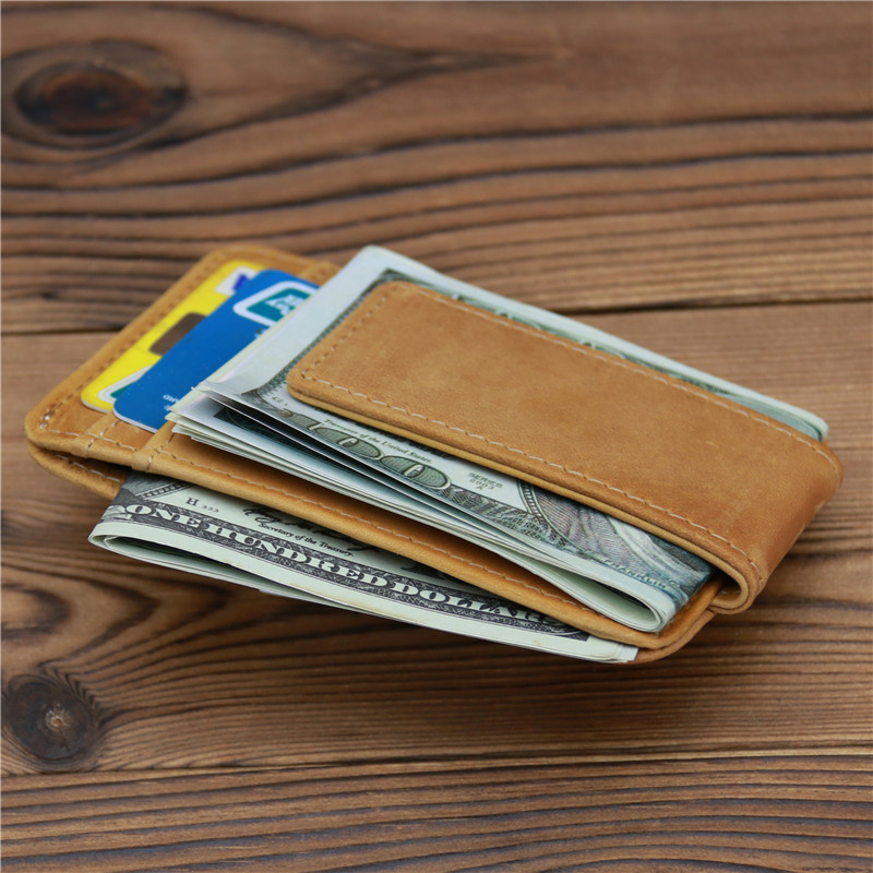 Personalized Leather Magnetic Money Clip for Unique & Love | JNSBag29