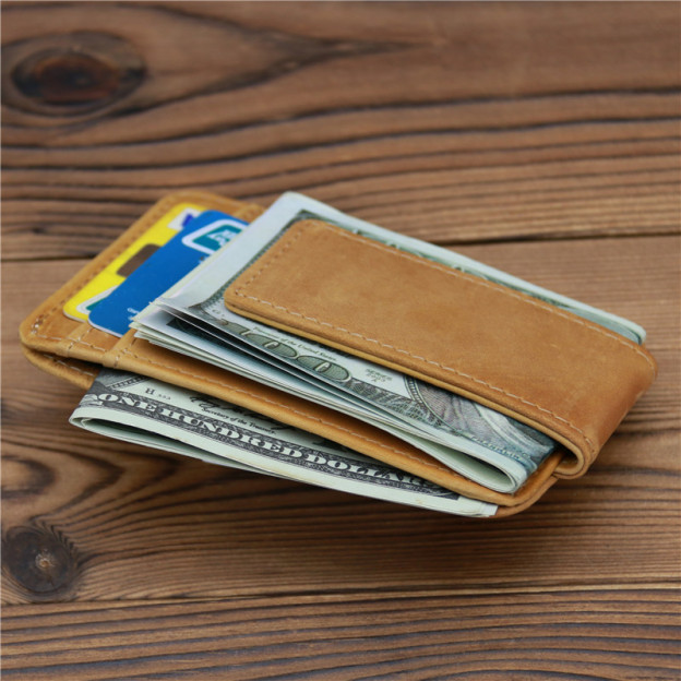 Personalized Leather Magnetic Money Clip for Unique & Love | JNSBag29