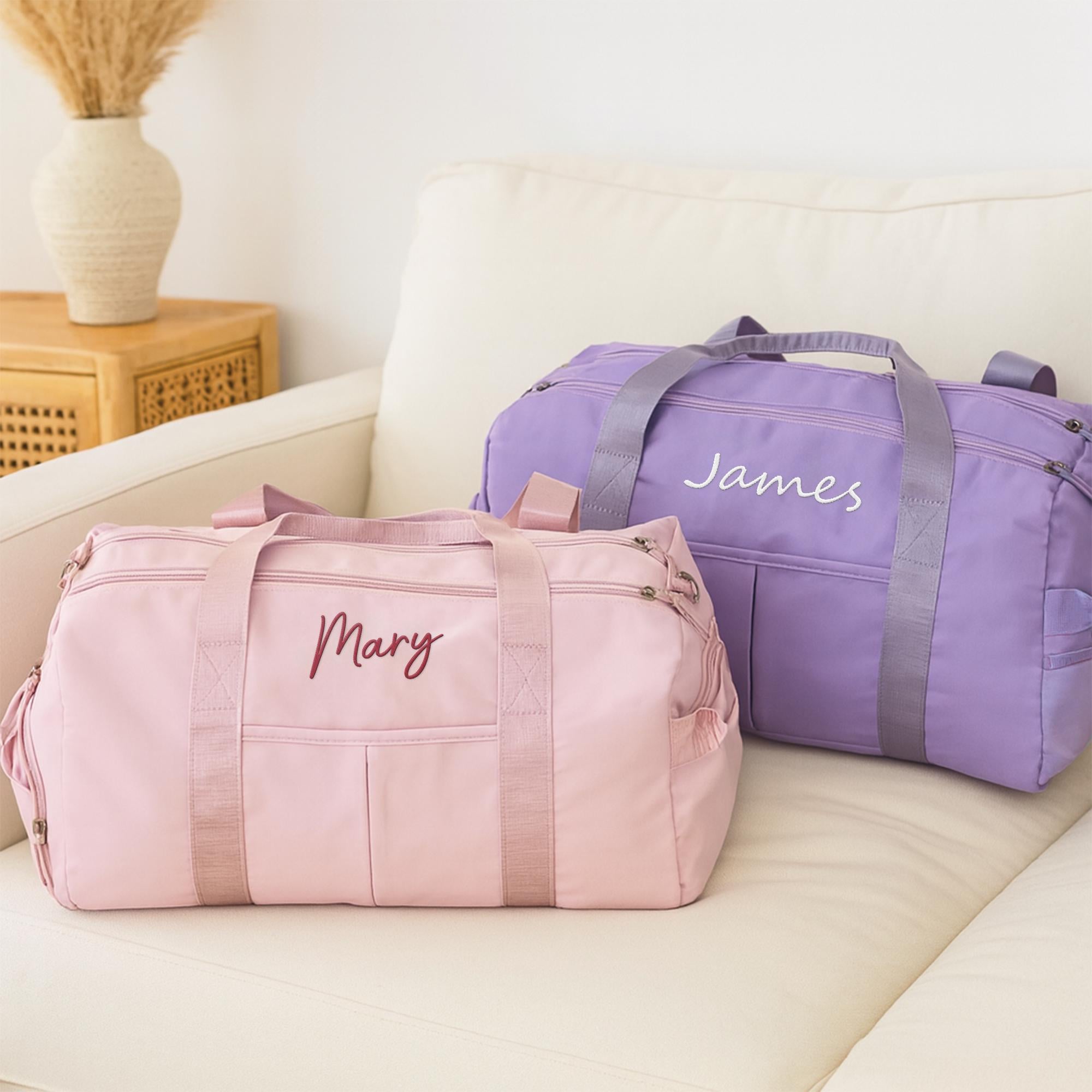 Personalized Embroidered Travel Duffle Bag for Unique & Love | JNSBag118