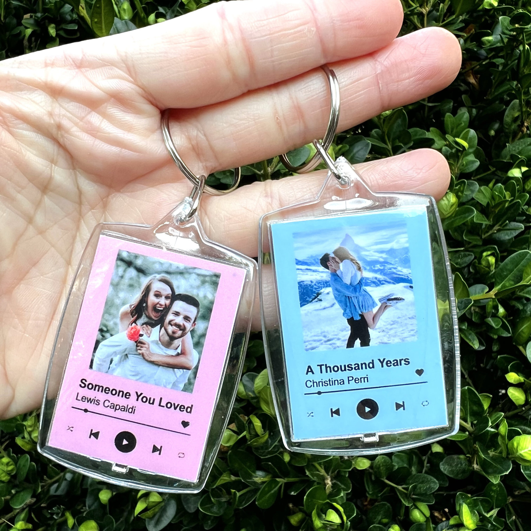 Personalized Song Keychain for Unique & Love | JNSDec26