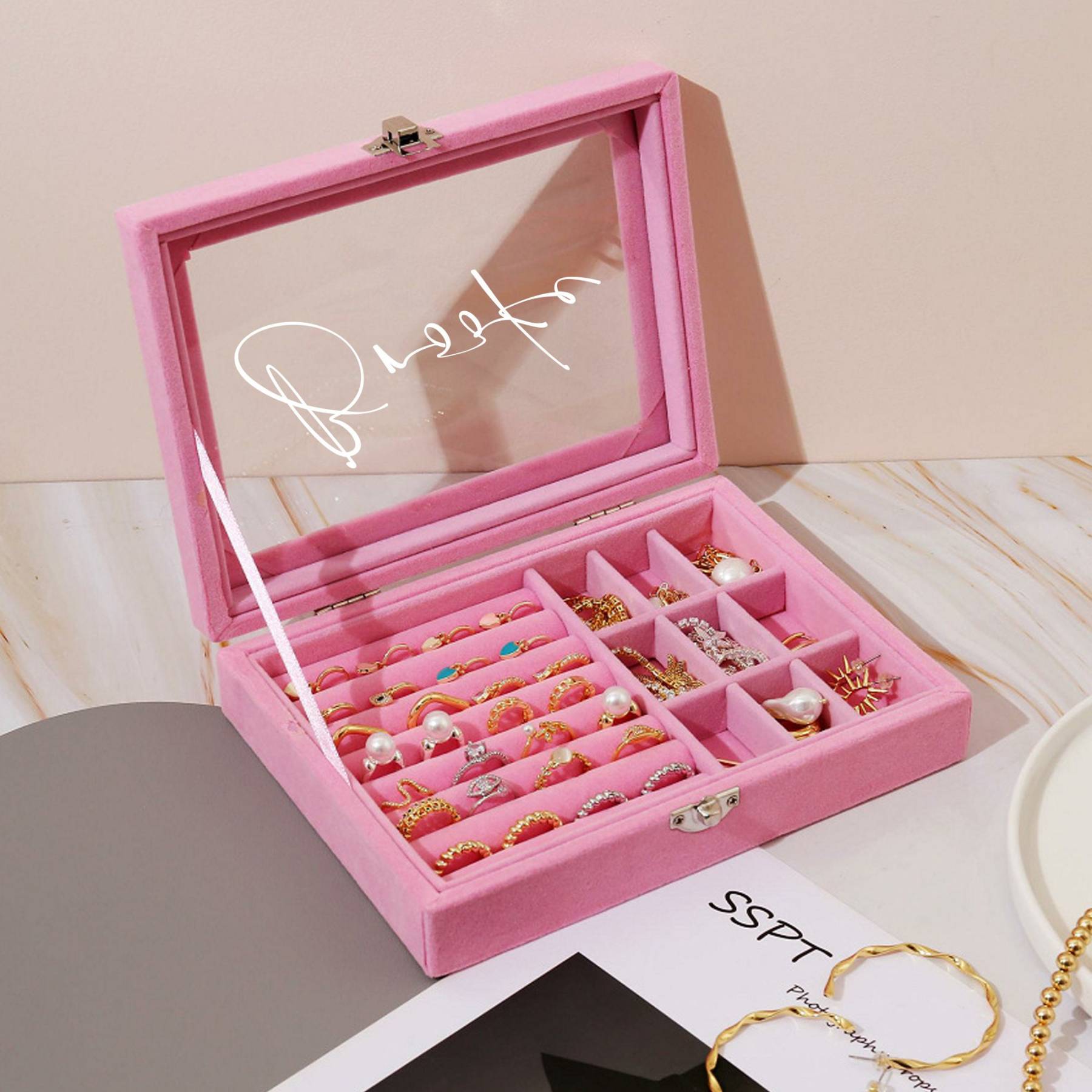 Personalized Jewelry Boxes for Unique & Love | JNSBag04