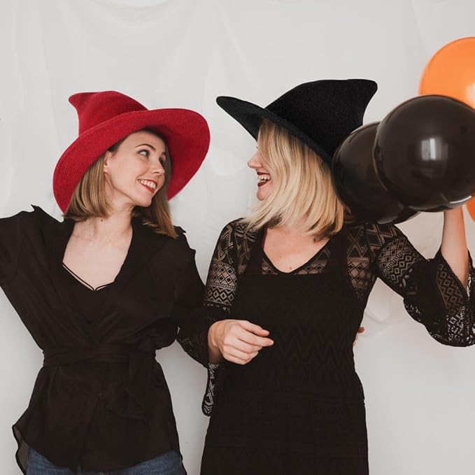 Personalized Name Knitted Halloween Witch Hat for Unique & Love | JNSHat12