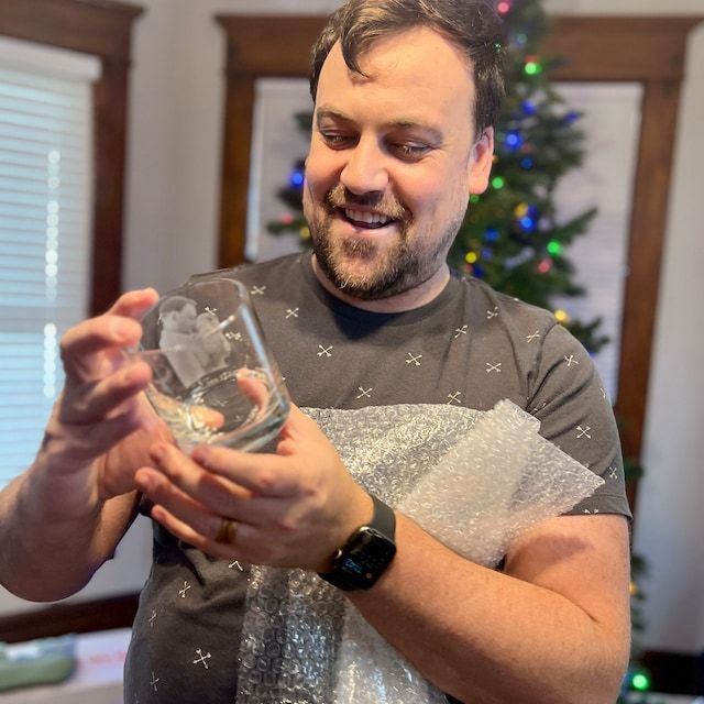 Personalized Engraved Photo Whiskey Glass for Unique & Love | JNSDec80