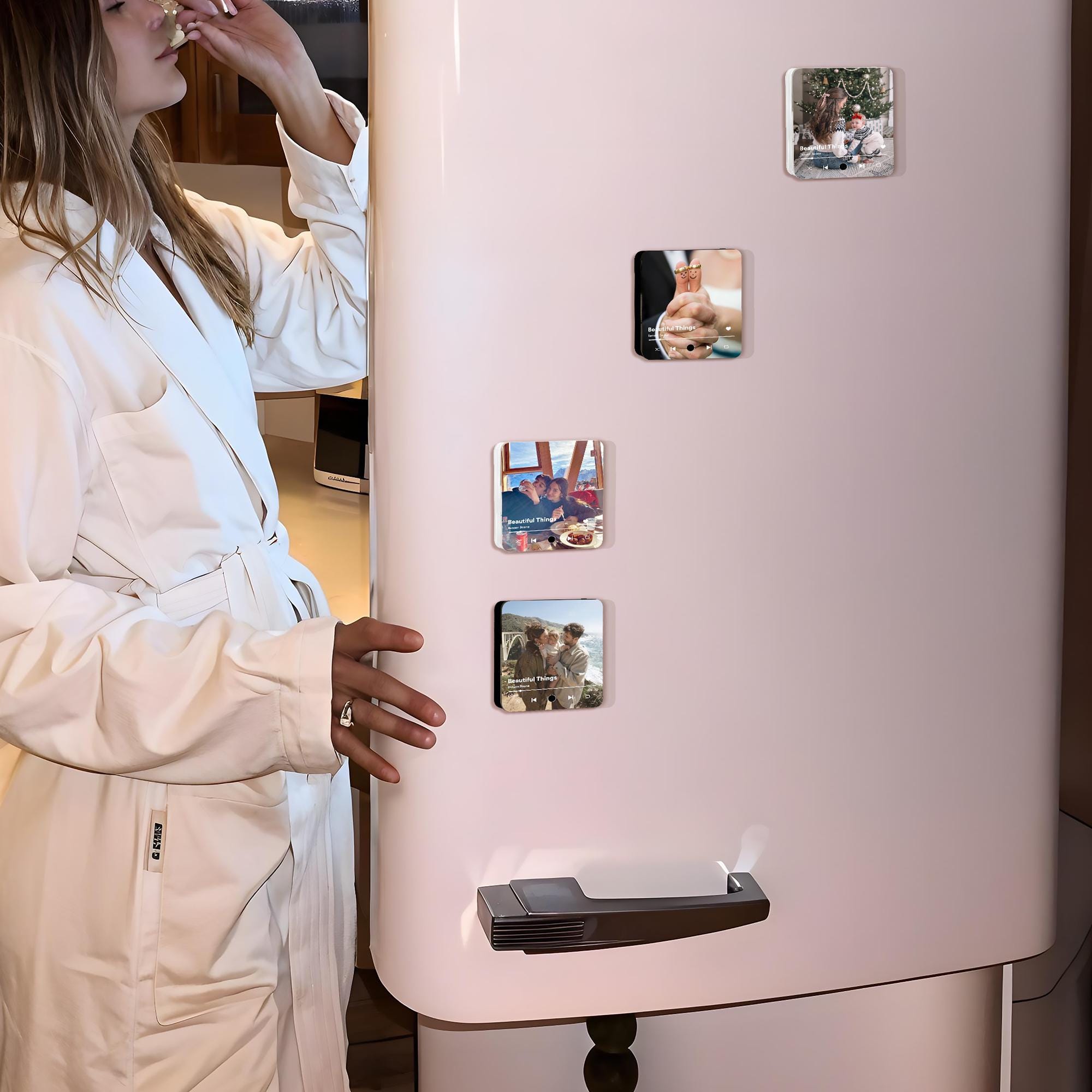 Personalized Photo Music Fridge Magnet for Unique & Love | JNSDec131