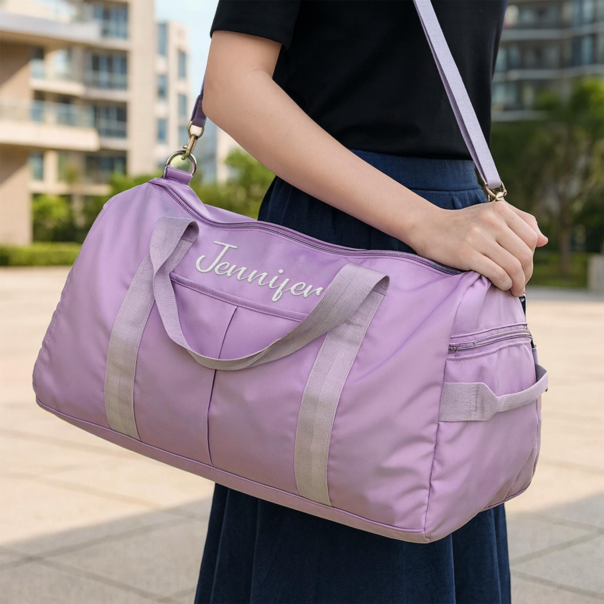 Personalized Embroidered Travel Duffle Bag for Unique & Love | JNSBag118