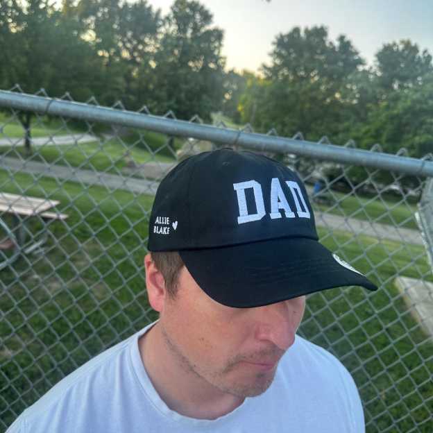 Personalized Embroidered DAD Hat with Kids Names for Unique & Love | JNSHat10