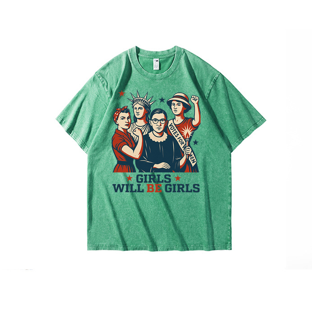 July 4th Patriotic Washed Shirt for Unique & Love | JNSJuly44