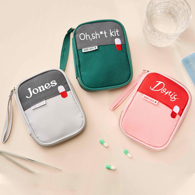 Personalized Medicine Bag Organizer for Unique & Love | JNSBag112