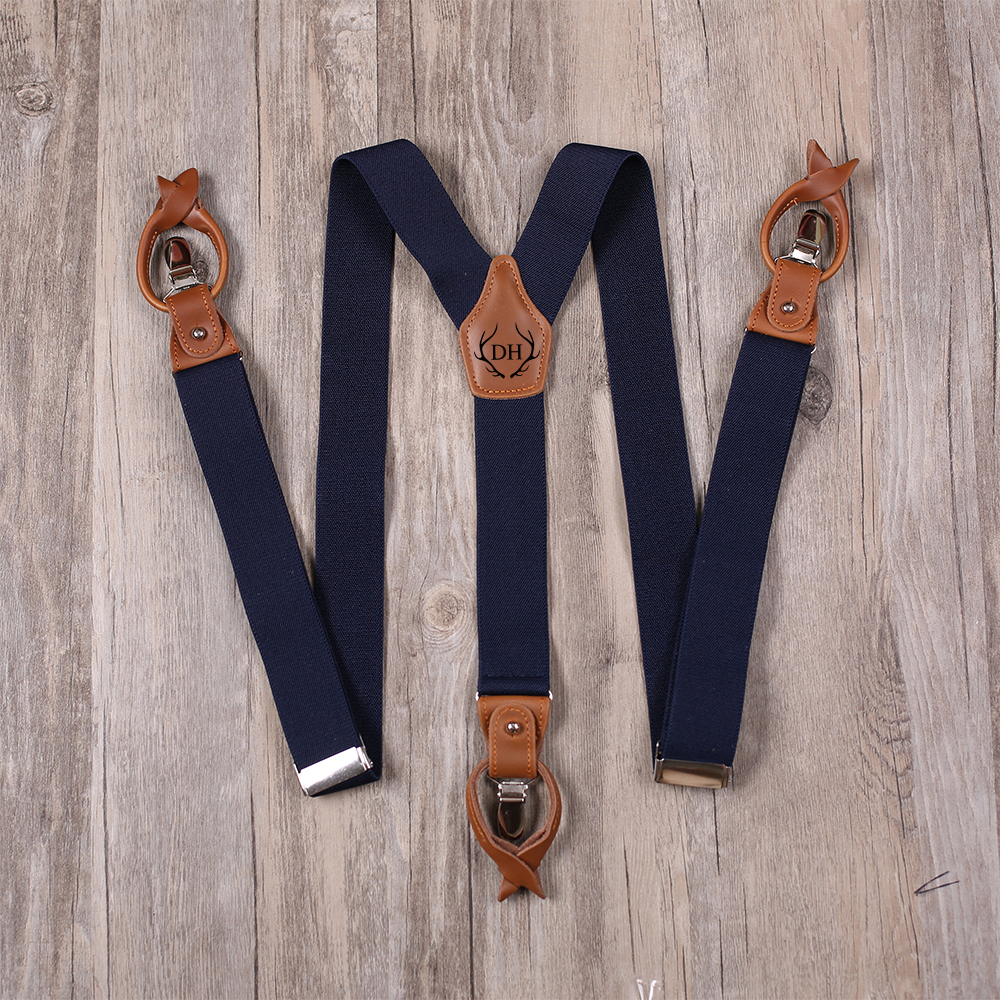 Personalized Monogram Leather Braces for Unique & Love | JNSCloth58