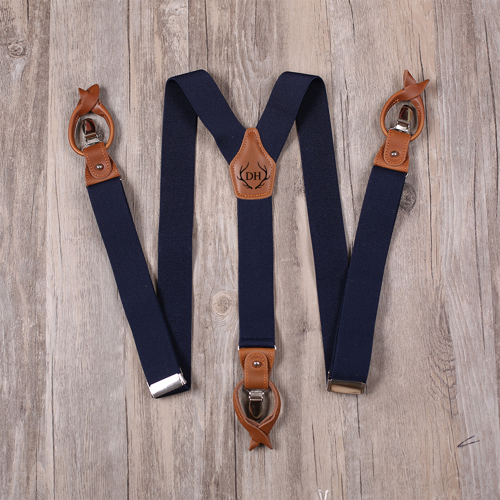Personalized Monogram Leather Braces for Unique & Love | JNSCloth58