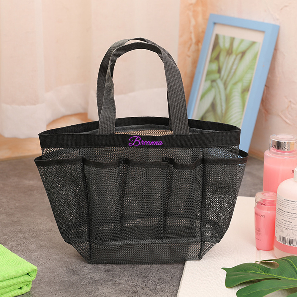 Personalized Embroidered Mesh Beach Bag | JNSBag51