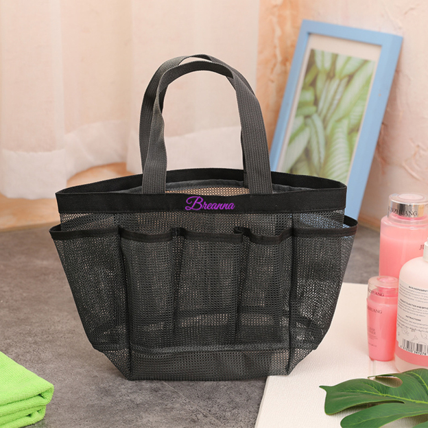 Personalized Embroidered Mesh Beach Bag | JNSBag51