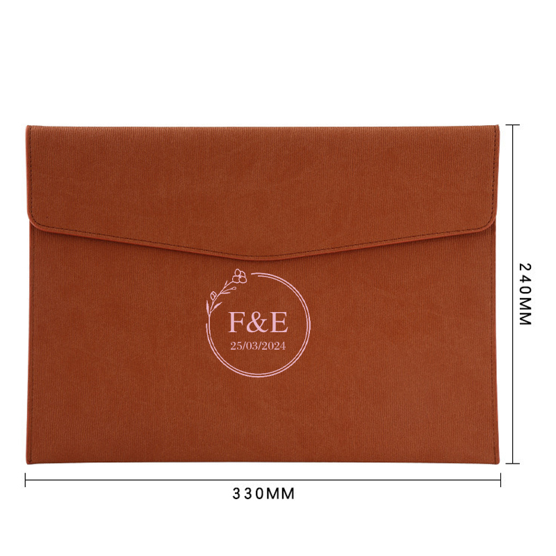 Personalized Monogram Leather File Folder for Unique & Love | JNSBag56