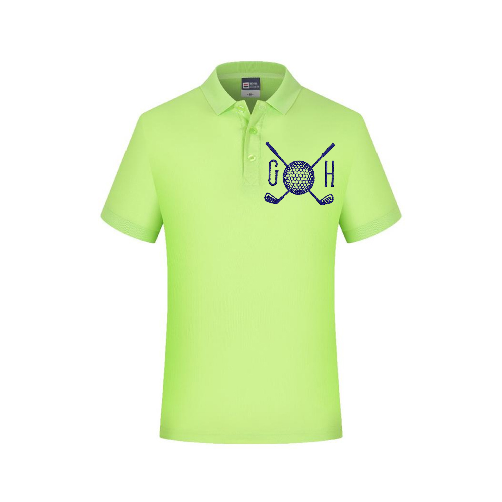 Personalized Monogram Embroidered Golf Polo Shirt | JNSCloth37