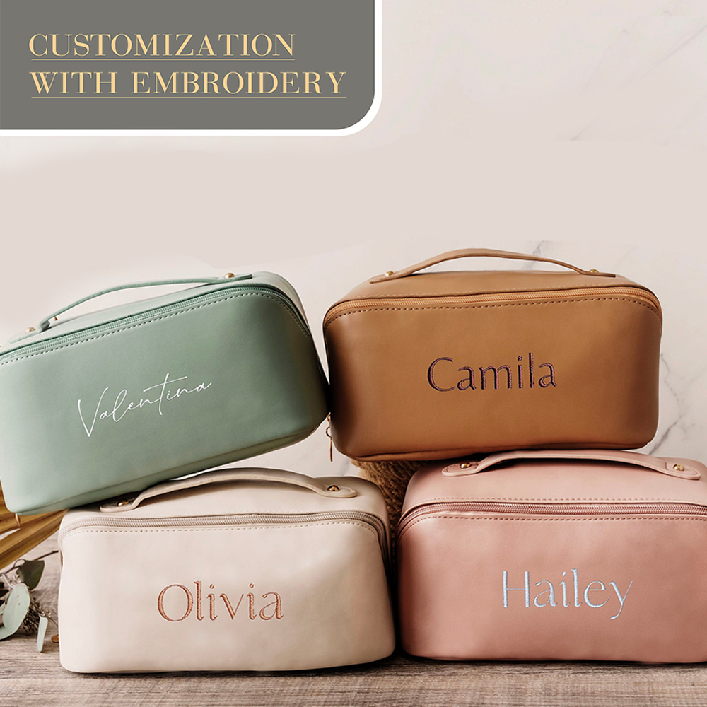 Personalized Embroidered Makeup Bag for Unique & Love | JNSBag30