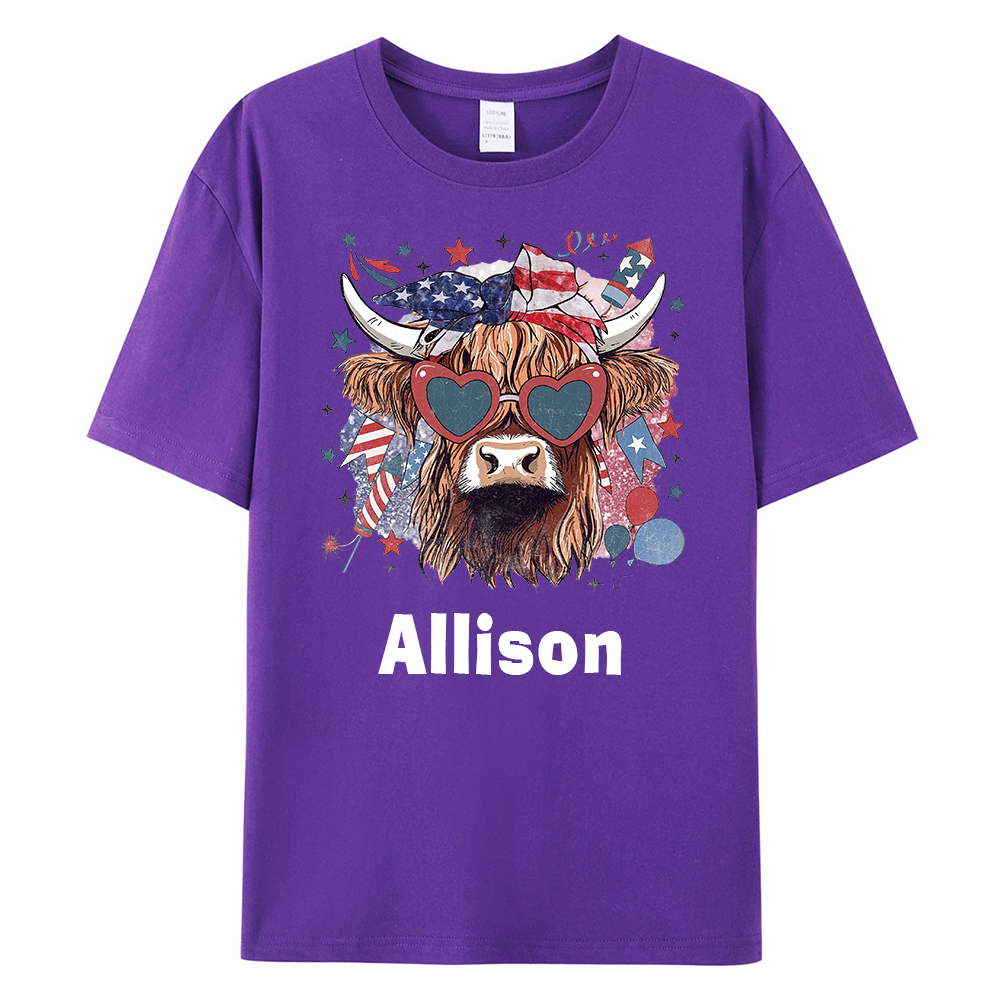 Personalized July 4th Patriotic Shirt for Unique & Love | JNSJuly31