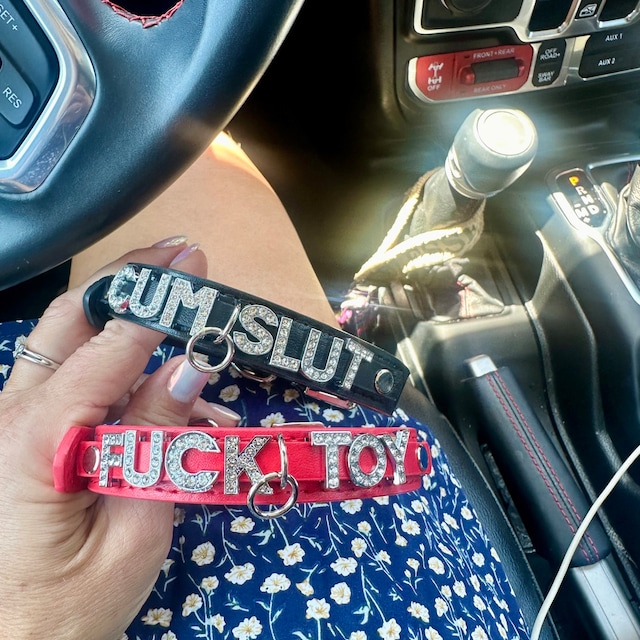 Personalized Initial Letters Choker Collar for Unique & Love | JNSDec168