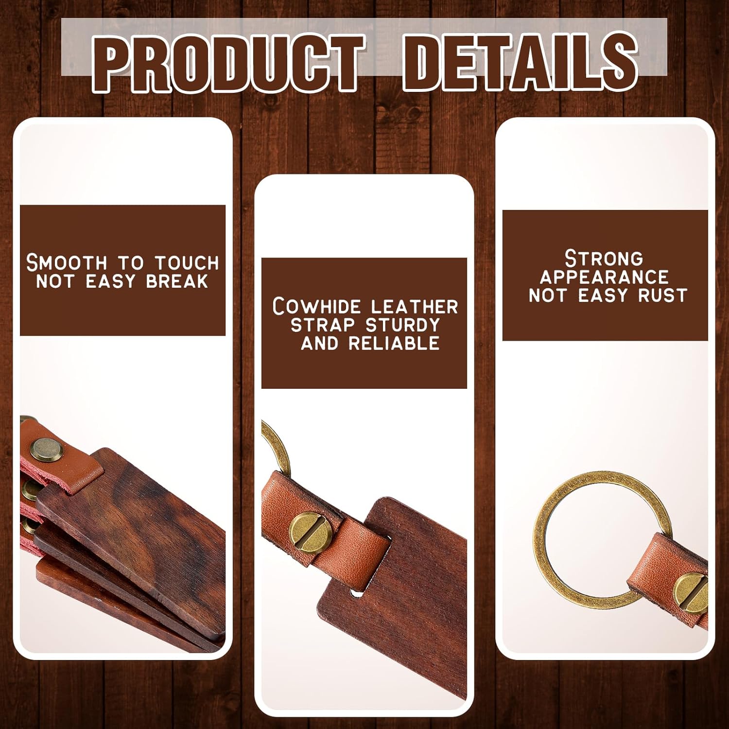 Personalized Wood Couple Keychain for Unique & Love | JNSDec114