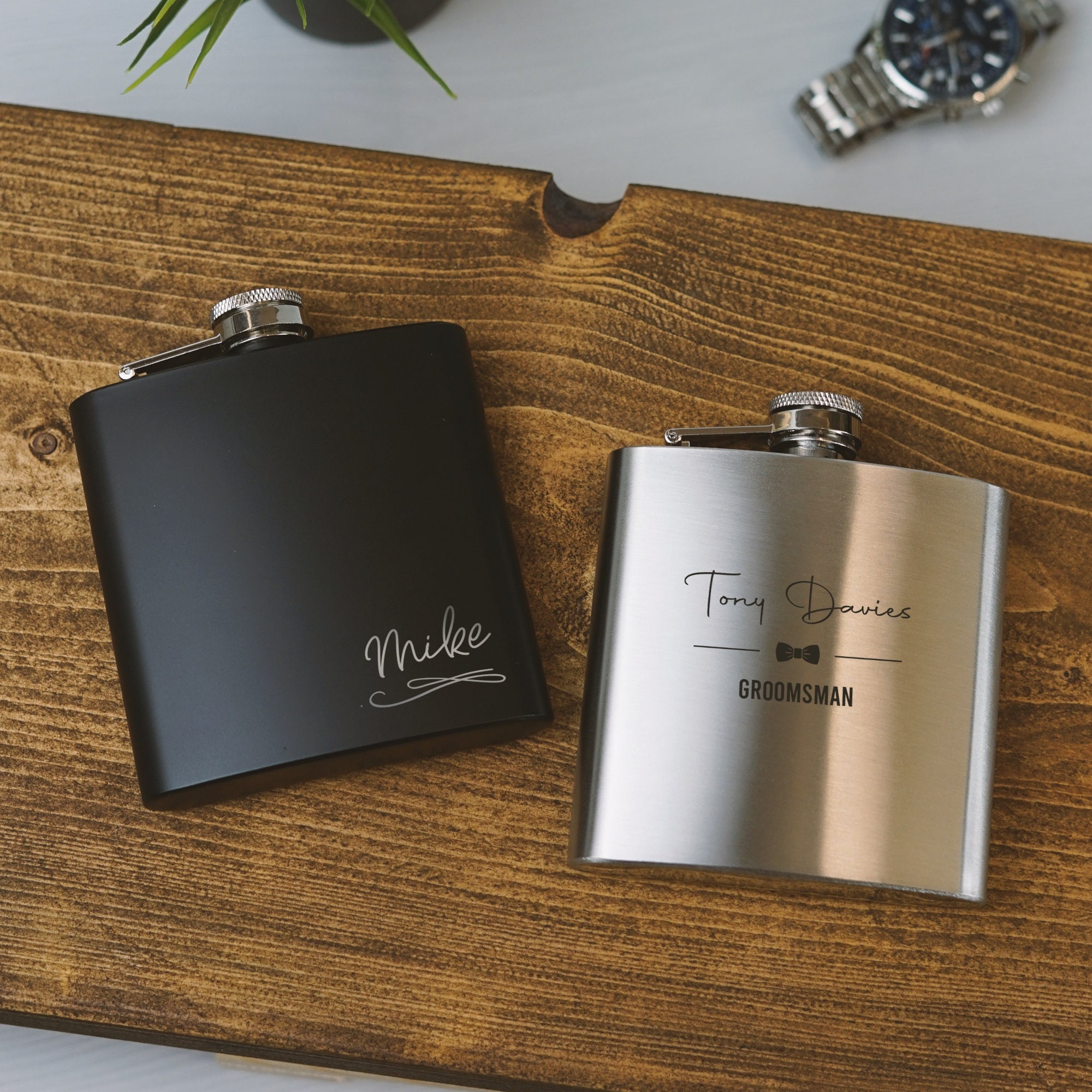 Personalized Engraved Hip Flask for Unique & Love | JNSDec24