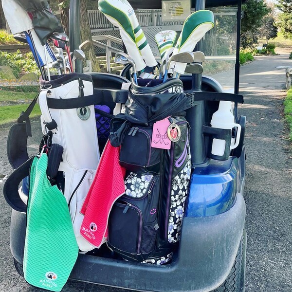 Personalized Leather Monogram Golf Tees Bag Tag for Unique & Love | JNSTool15