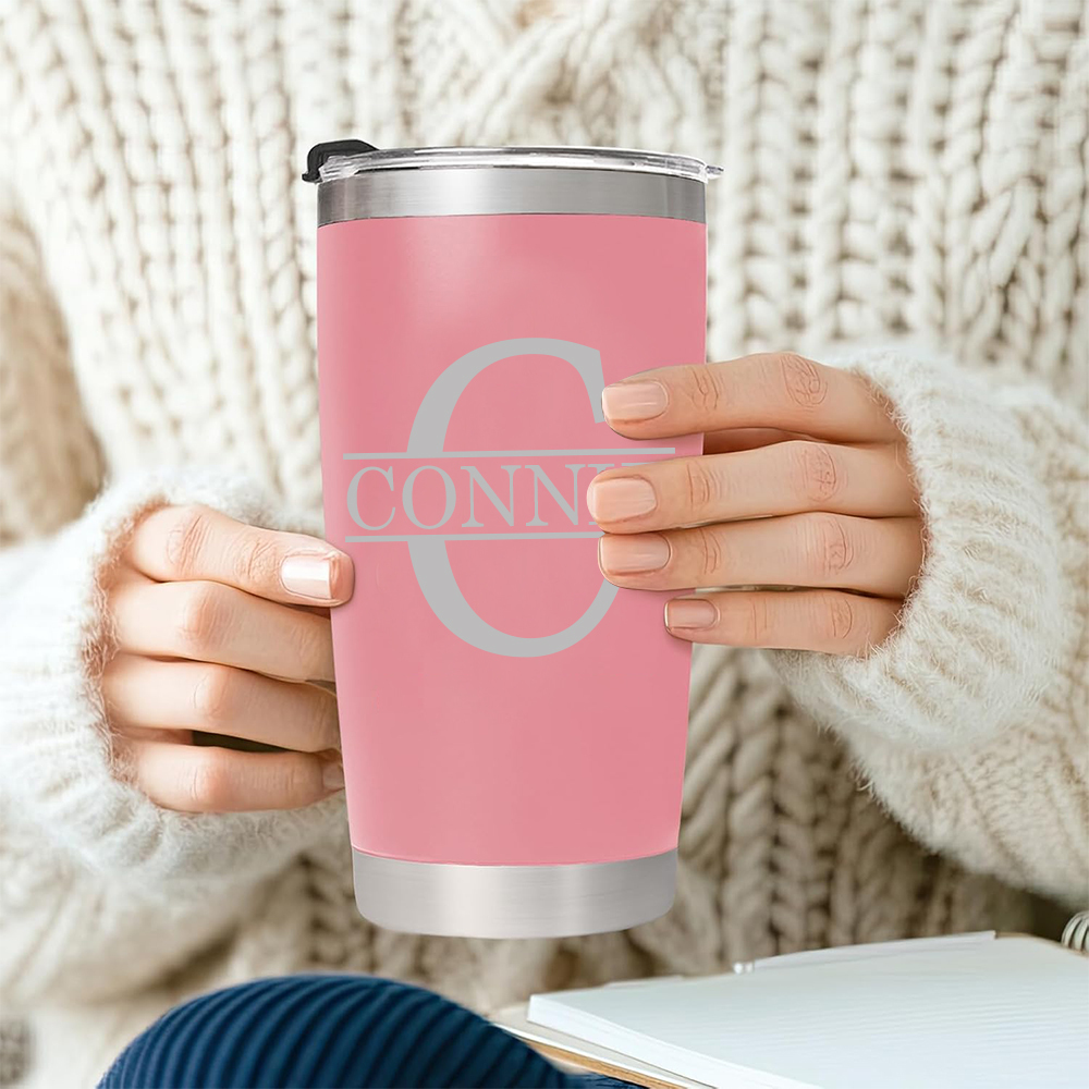 Personalized Name 20oz Vacation Stainless Steel Insulated Tumbler | JNSBottle02