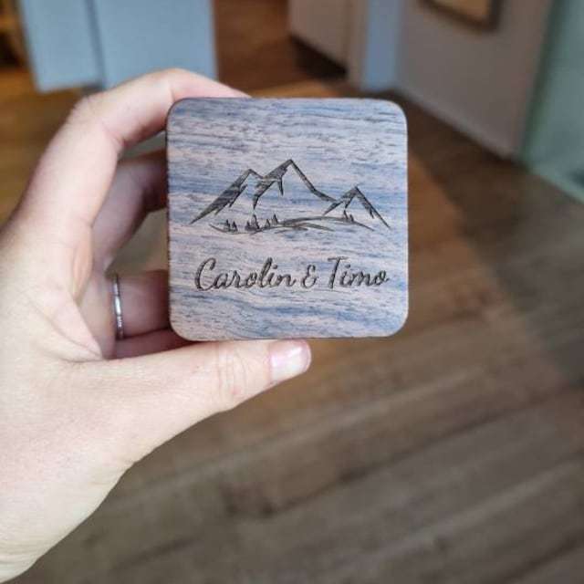 Personalized Wooden Ring Box for Unique & Love | JNSDec23