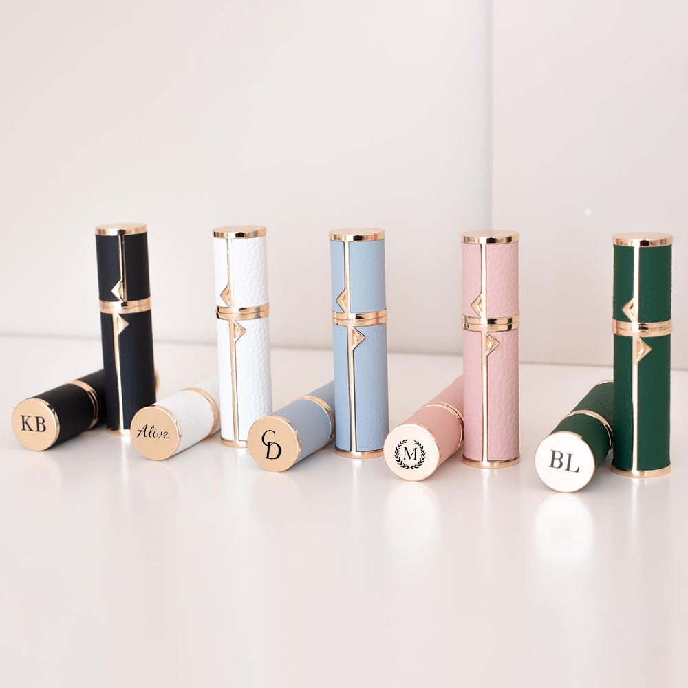 Personalized Monogram Travel Perfume Bottle for Unique & Love | JNSDec154