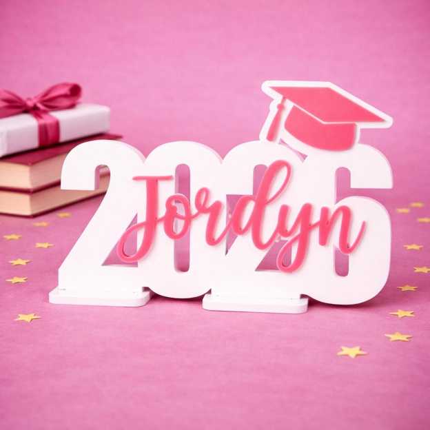 Personalized Name Graduation Sign 2026 for Unique & Love | JNSDec206