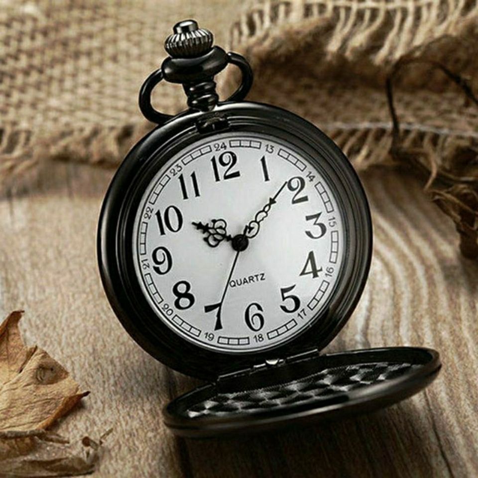 Personalized Monogram Engraved Pocket Watch | JNSDec104